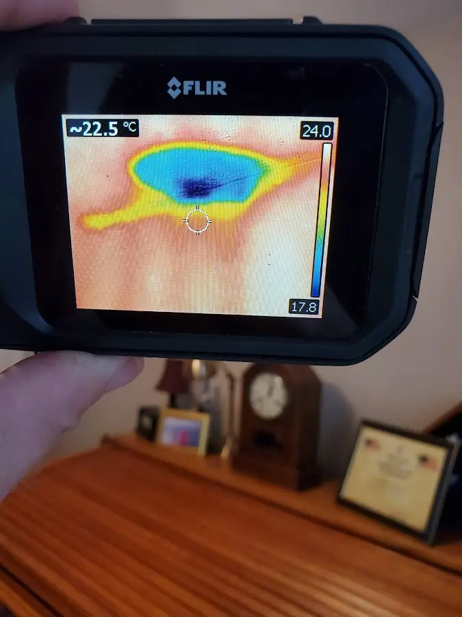 Thermal imaging inspection for water damage in Mira Monte